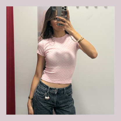 🆕 The Polka Dot Baby Tee - 3 colours
