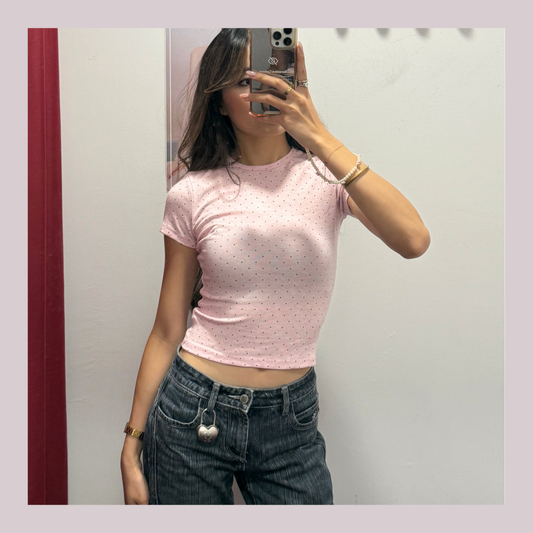 🆕 The Polka Dot Baby Tee - 3 colours
