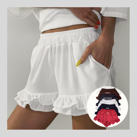 🆕 Darcy Ruffle Mesh Shorts - 6 colours