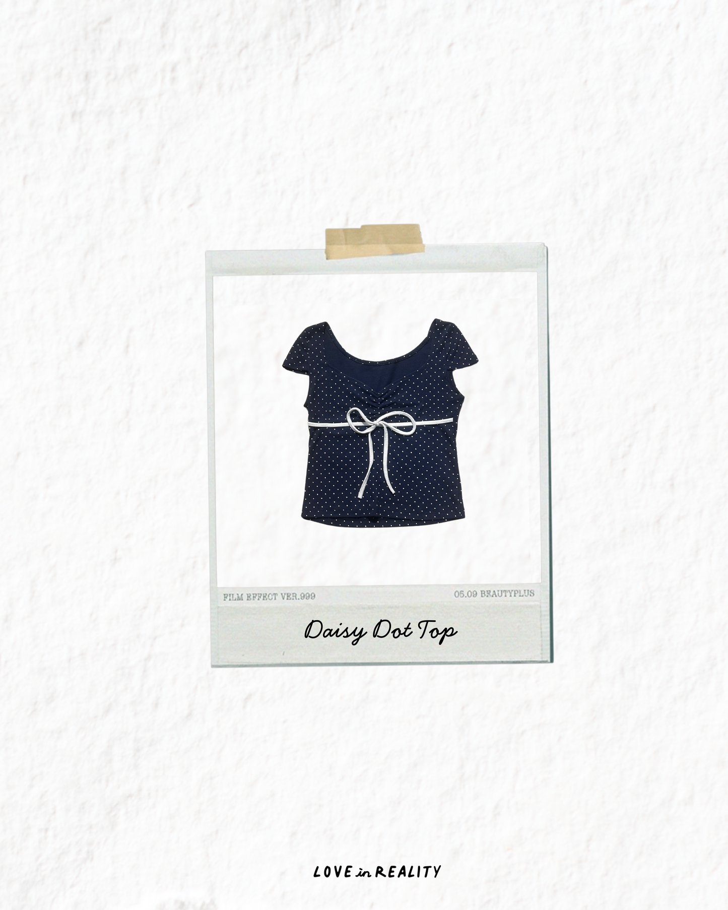 [ 新品優惠 🆕 甜美小波點 自帶溫柔感 ] Daisy Polka Dot Top - 2 colours