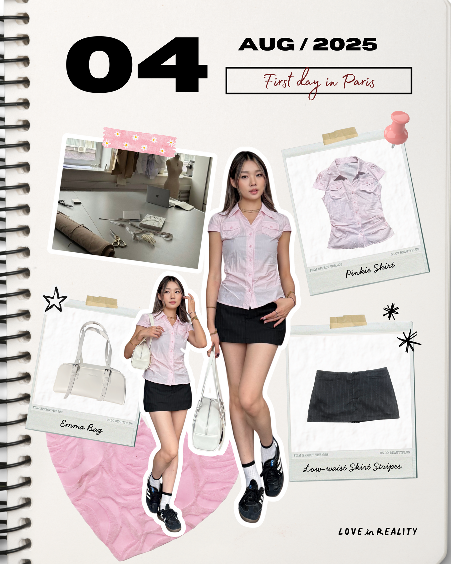 [ 新品優惠 🆕 難以抗拒的 baby pink! ] Pinkie Shirt