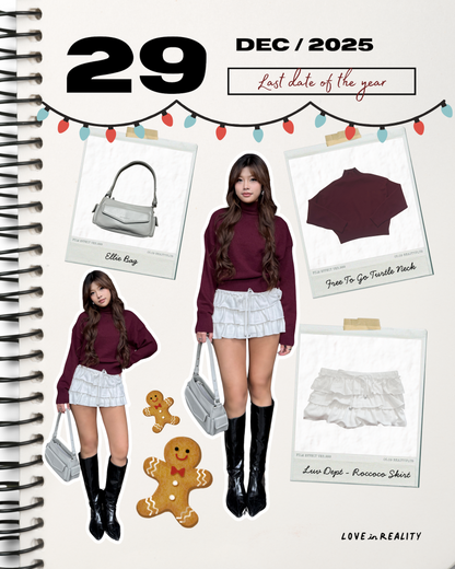 [  🆕 休閒~簡約~慵懶~薄冷衫 ] Free To Go Turtleneck Sweater - 2 colours