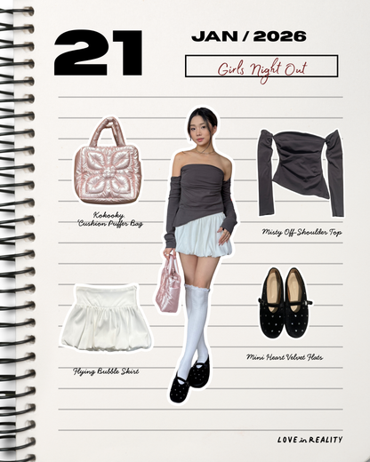 SALE [ 私心自留了~ 高貴小性感✨ ] Misty Off Shoulder Top - 3 colours