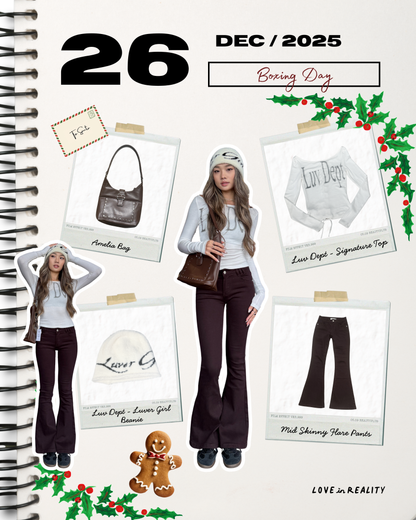 [ 🆕 巨舒服 & 顯瘦!! 彈性貼身喇叭褲 ] Mid Skinny Flare Pants - 2 colours