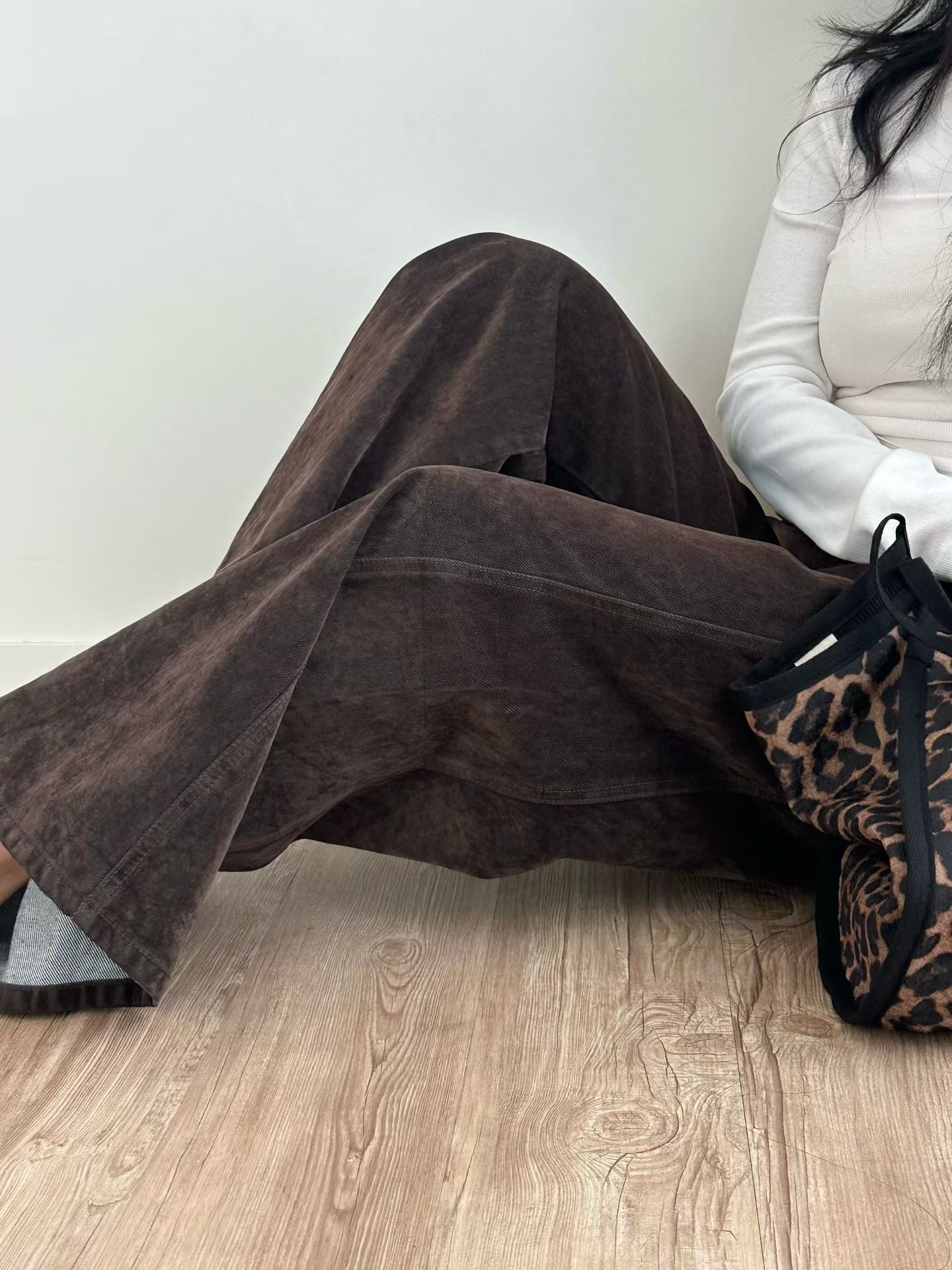 [ 🆕 大推款!! 秋冬絨面 極厚實+靚料+靚 cut ] Fall Velvet Wide-Leg Pants - 2 colours