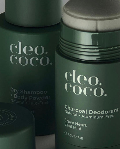 [ Basil Mint ] Charcoal Deodorant