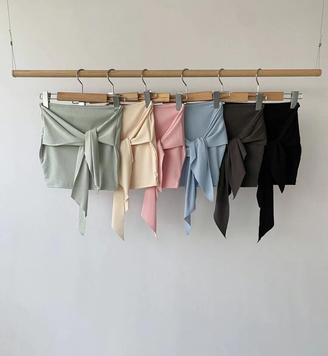 [ 軟熟配搭小單品~] Soft To Layer Big Ribbon Tube Top - 6 colours