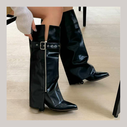 [ 🆕 抵著款!! 一對兩著~ 牛仔長短 boot ]  Two-way Cowboy Boots - 3 colours