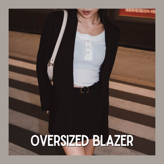 [ 居家必備! Oversize 西裝褸 ] Annual Oversized Blazer