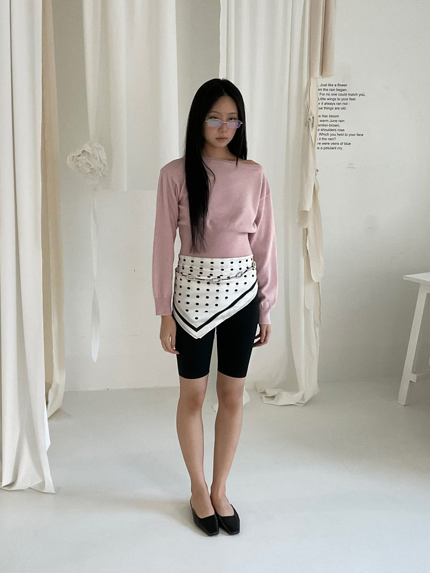 [ 🆕 軟淋淋~ 斜膊軟薄冷衫] Couch Sheer Sweater - 4 colours
