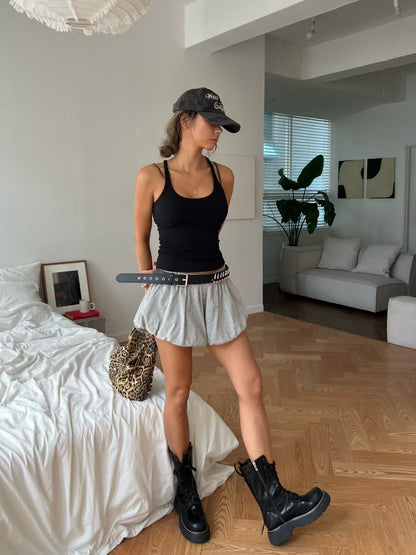 [ 🆕 上身大驚喜 ❤️‍🔥 最顯瘦的泡泡短褲! ] Bubble Lounge Shorts - 2 colours