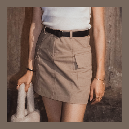 Play Hard Cargo Skirt - 2 colours
