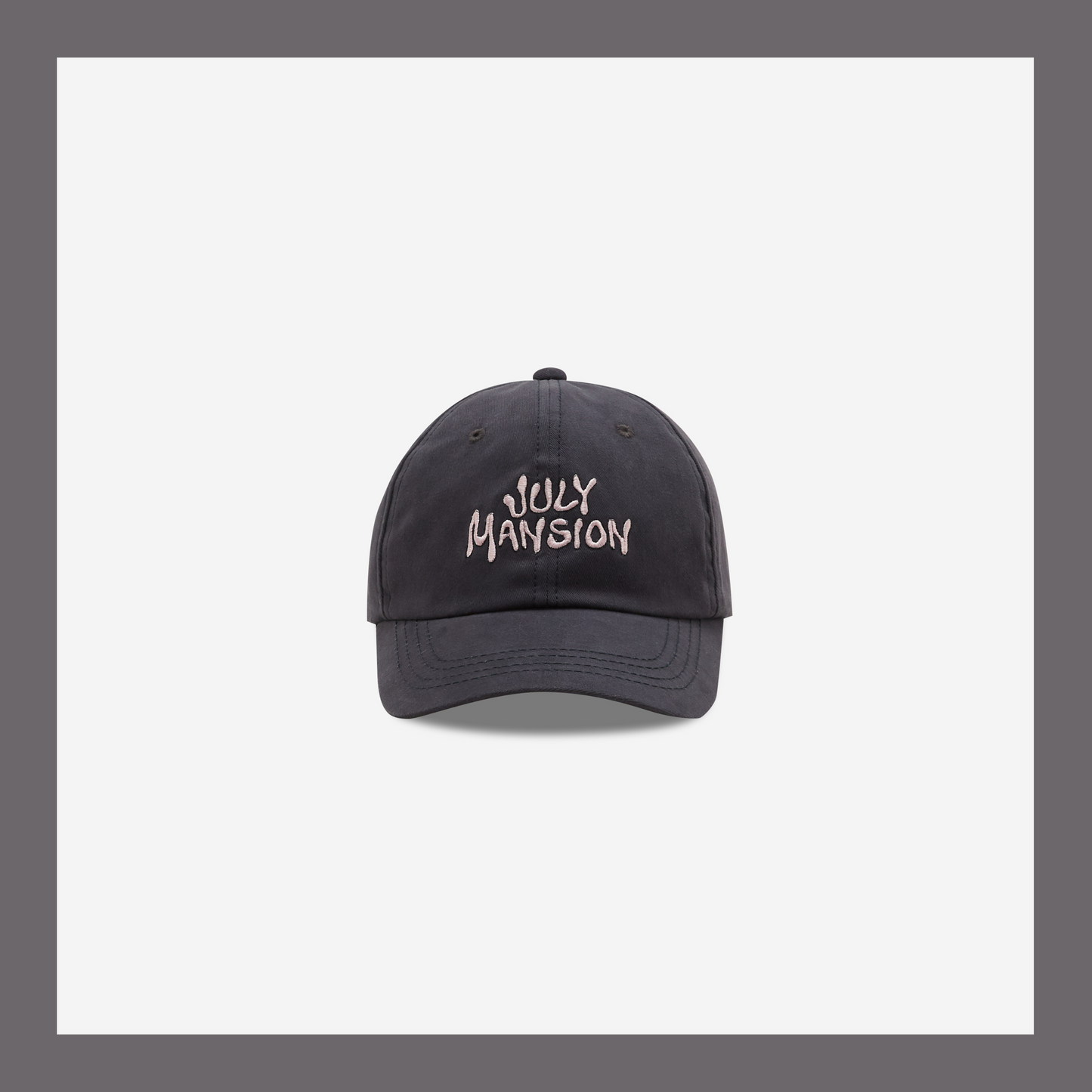 July Mansion - TJM July Mansion Cap in Dark Grey