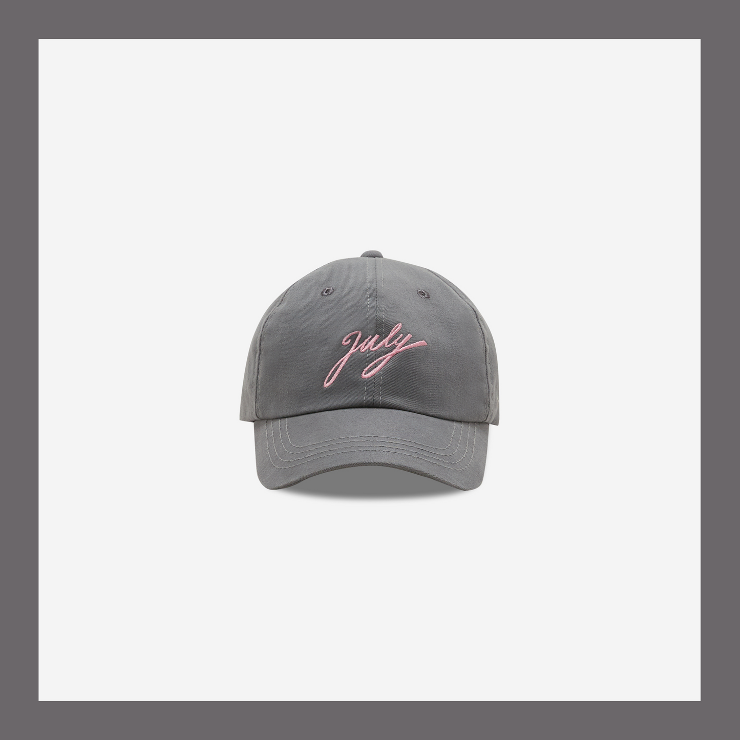 July Mansion - TJM July Cap in Light Grey