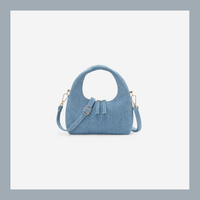 July Mansion - Micro Jersey in Light Denim