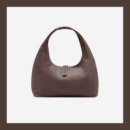 July Mansion - Large Jersey in Cappuccino Brown