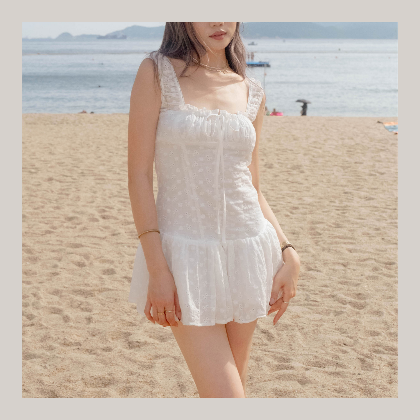 [ 優雅可愛 Girly 連身短裙 ] Melia Mini Dress