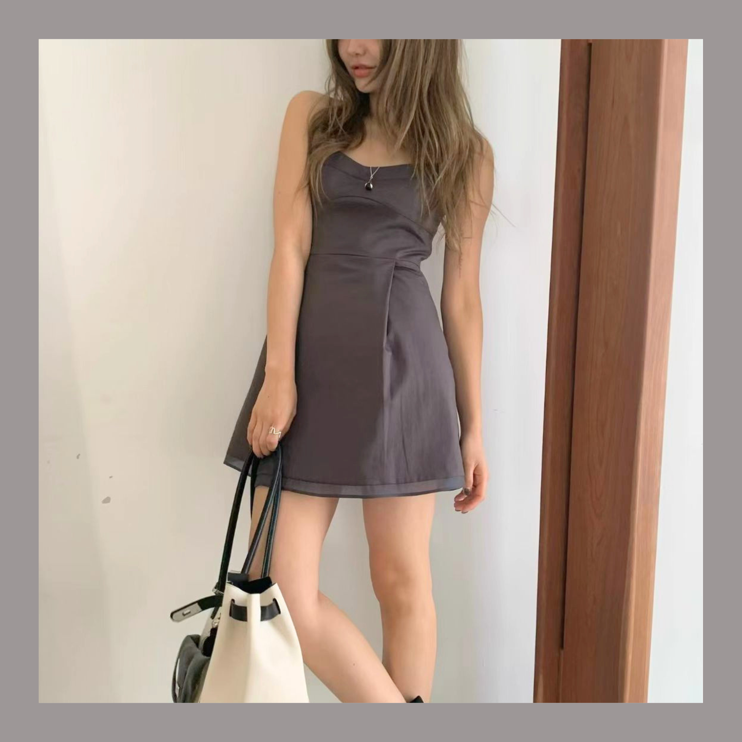 [ 🆕 summer & spring 𝜗𝜚 連身短裙 ] Rizz Mini Dress - 2 colours