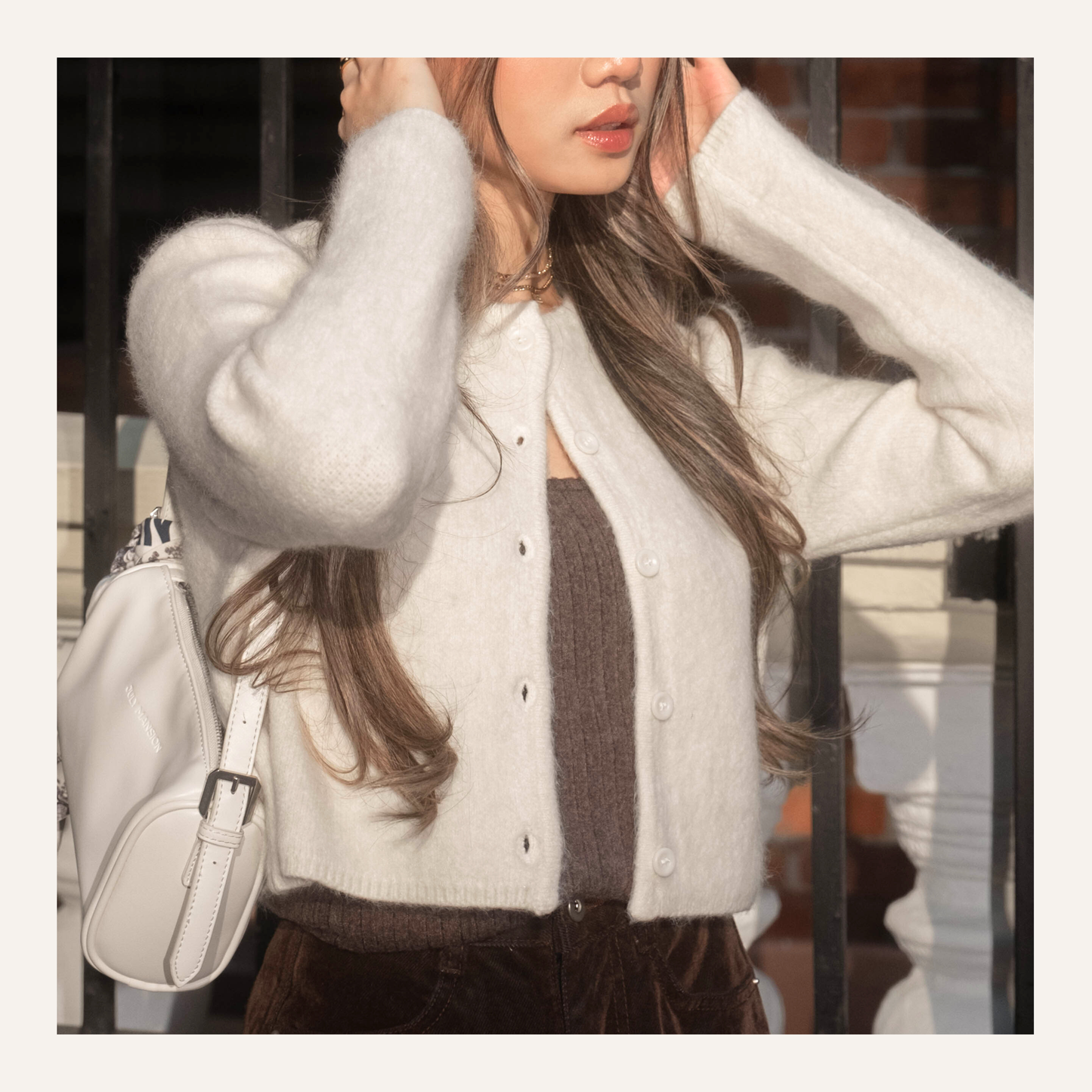 [ 🆕 親膚雲感~ 輕盈保暖~ 高質安哥拉山羊毛冷衫 ] Fleecy Angora Cardigan - 7 colours