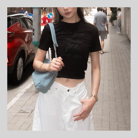 [ 夏日悠閒~ 輕飄飄 tee ] Who You Are Tee  - 3 colours