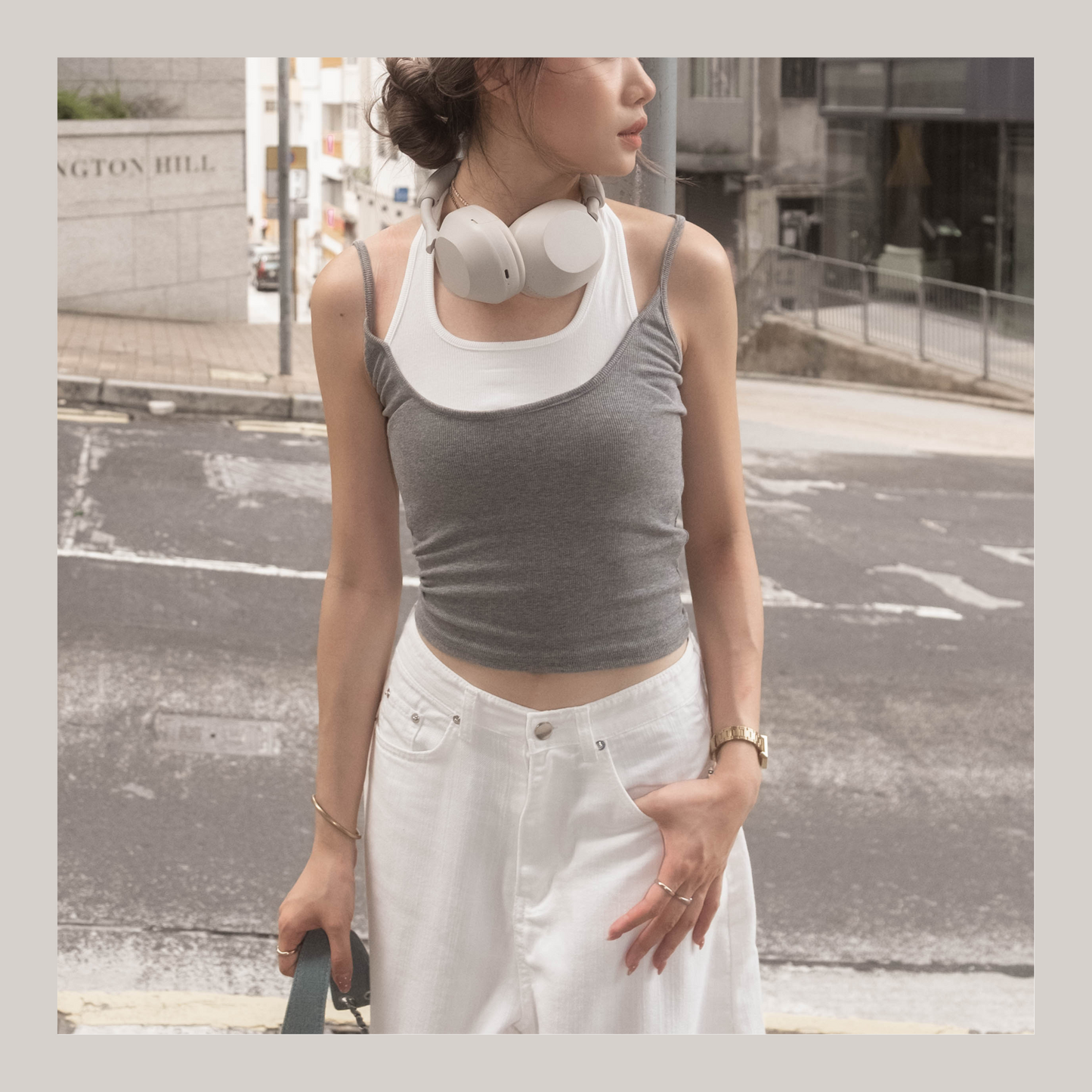 [日常穿搭 must-have 假兩件背心 ] Layered Tank  - 2 colours