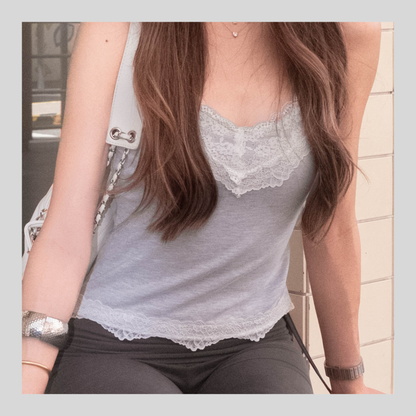🆕 Scalloped Lace Cami Top - 3 colours