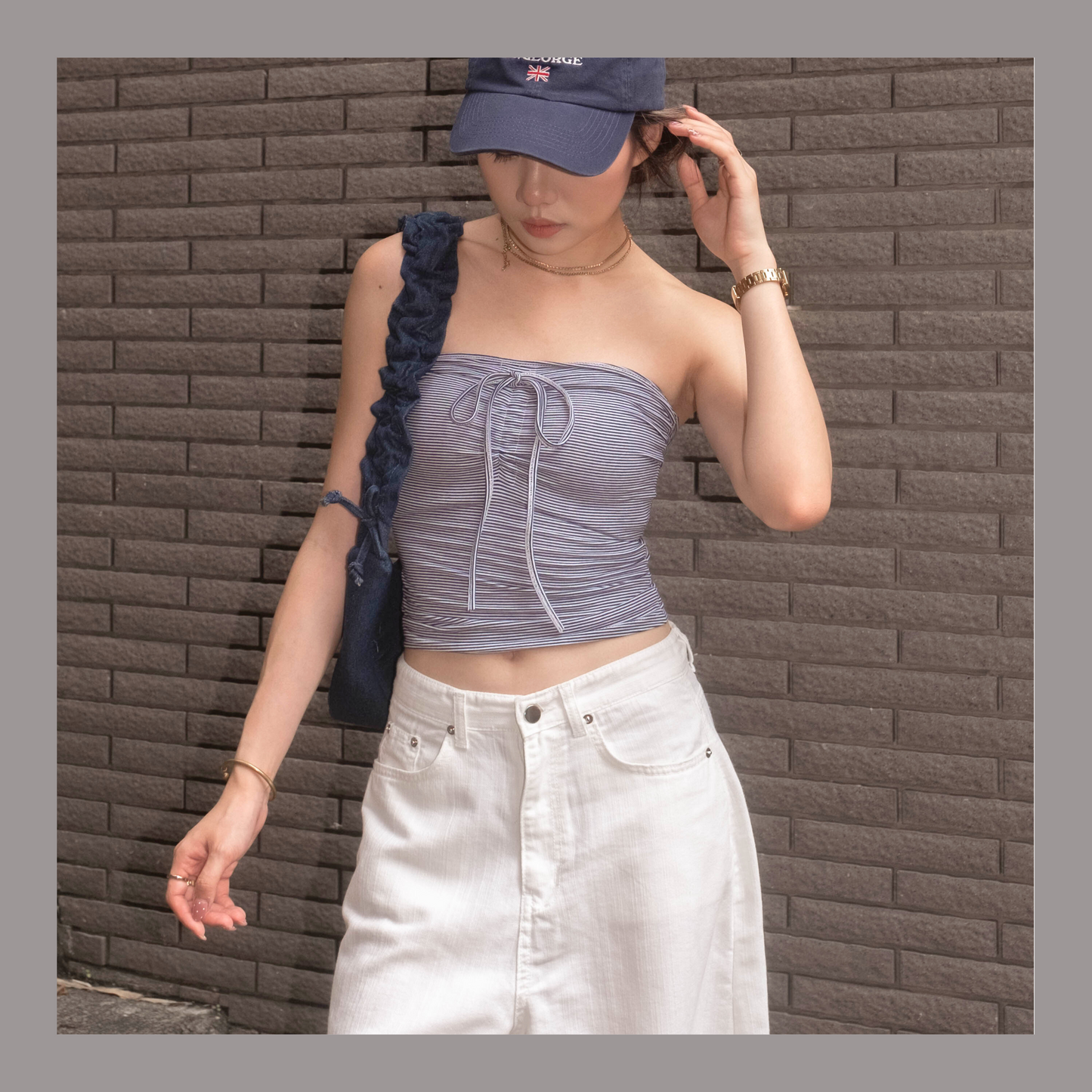 [ 必備! 歐美百搭 tube top ] Miami Tube Top Stripes  - 4 colours