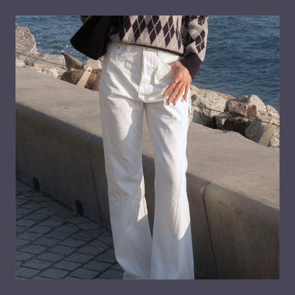 SALE [ 舒服 + 靚cut 🪽 歐美隨性高腰喇叭褲 ] Way Cool Mini Belt Flare Pants - 2 colours