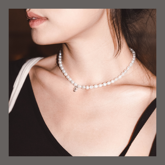 [ 低調奢華氣質~ ] A Point Pearl Necklace