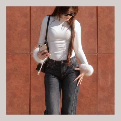 [ 實用款!! ✨ 毛毛䄂 + 超靚料 + 好好著 ] So So So Soft Top - 2 colours