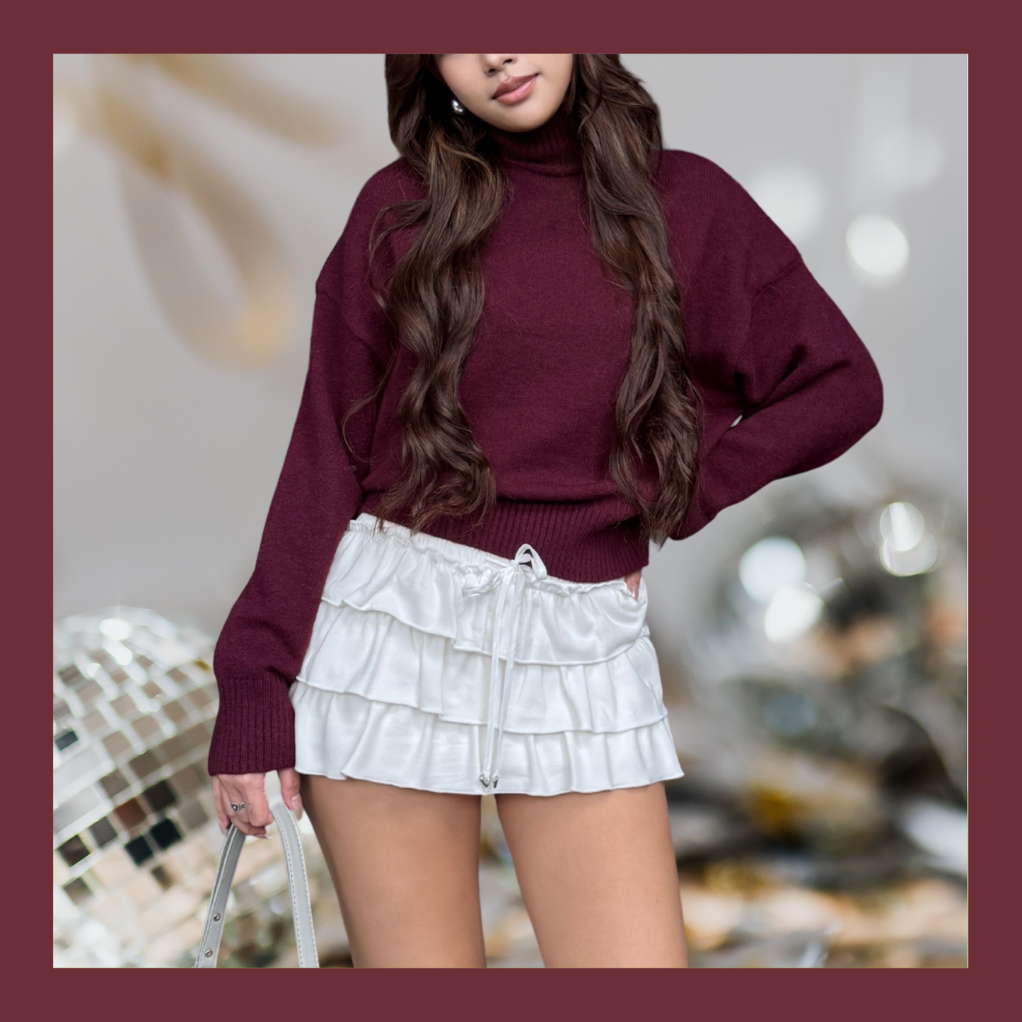 [  🆕 休閒~簡約~慵懶~薄冷衫 ] Free To Go Turtleneck Sweater - 2 colours