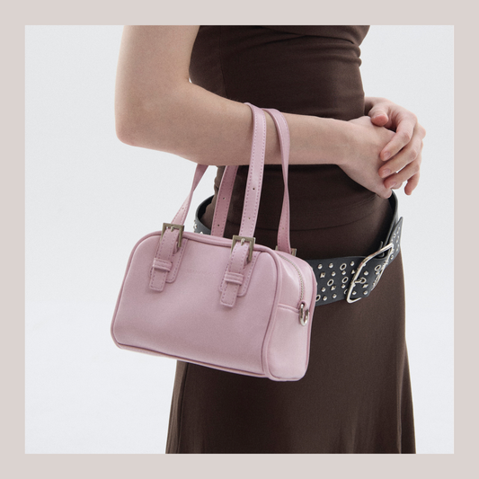 July Mansion - Mini Emma Crossbody in Baby Pink