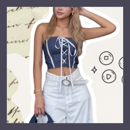 [ NEW ] Sailor Moon Tube Top - 2 colours