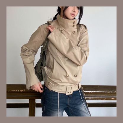 SALE  [ 今季好興！微 bomber乾濕外套 ] The Stylish Trench Coat  - 2 colours