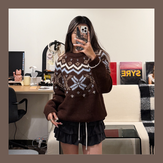 [ 🆕 冬日感 UP! 毛絨絨冷衫 ] Santa's Love Sweater