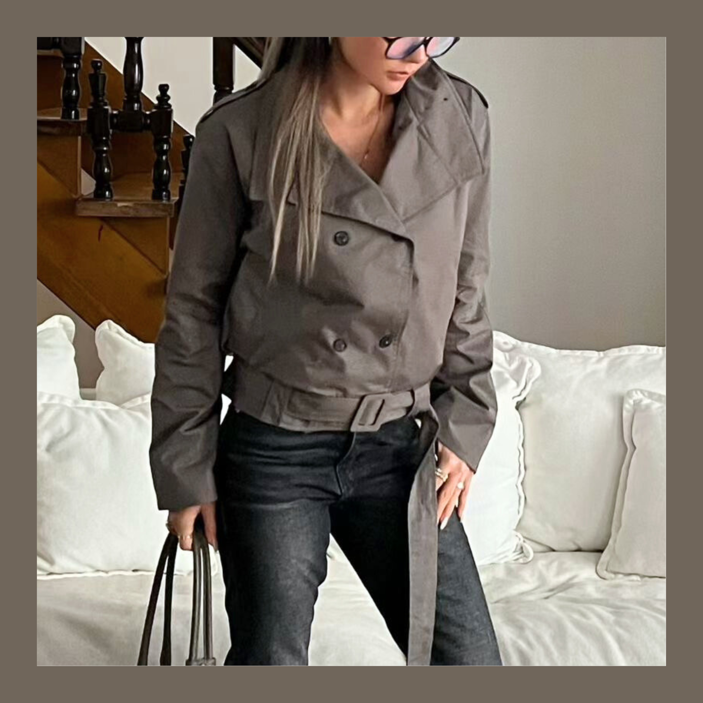 SALE [ 今季好興！微 bomber乾濕外套 ] The Stylish Trench Coat  - 2 colours