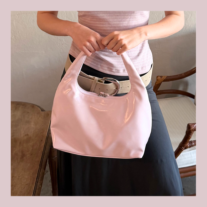 July Mansion - Medium Jersey in Baby Pink