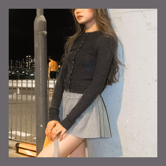 [ 🆕 極力推介 🔥 質感滿分 實用率 max! 基礎針織 cardigan ] Line Up Button Cardigan - 3 colours