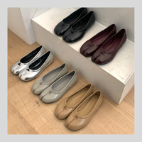 🆕  Split-Toe Tabi Ballet Flats - 5 colours