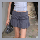 [ 🆕 夏日可愛小短裙 🌊 ] Bounce Mini Skirt Stripes - 2 colours