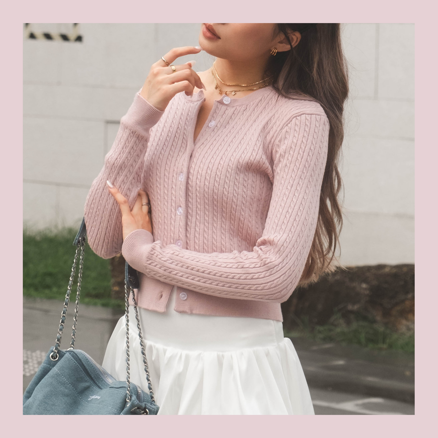 [ 秋冬必備經典款 簡約扭紋針織 CDG ] Kate’s Classy Cardigan - 2 colours