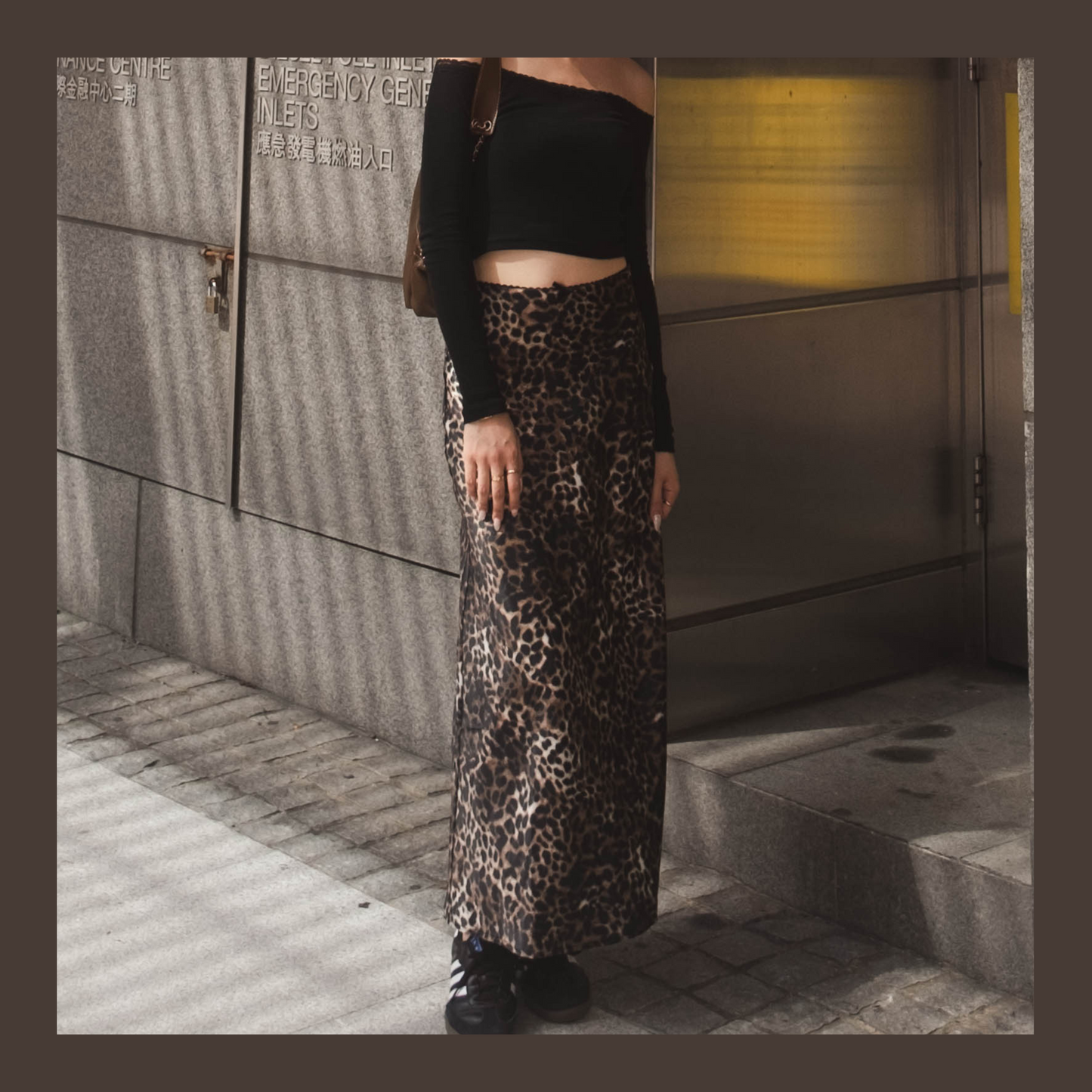 [ 豹紋歸位！] Milano Leopard Maxi Skirt