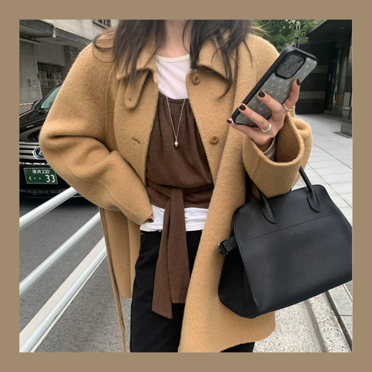 [ 🆕  大推介!! 值得投資的羊毛褸 ] Alpaca Wool Coat - 3 colours