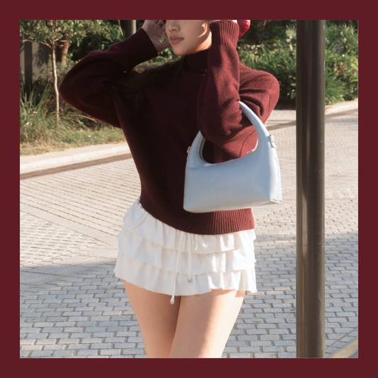 [ 🆕 休閒~簡約~慵懶~薄冷衫 ] Free To Go Turtleneck Sweater - 2 colours