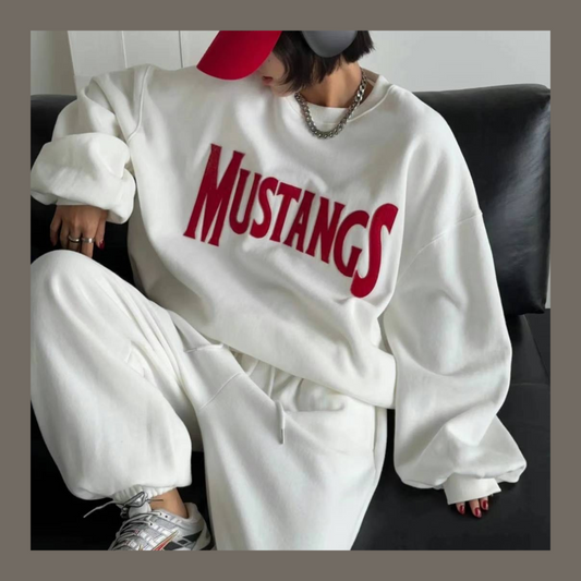 [ 每年冬天都必備的大衛衣! ] Mustangs Kimo Oversized Sweatshirt