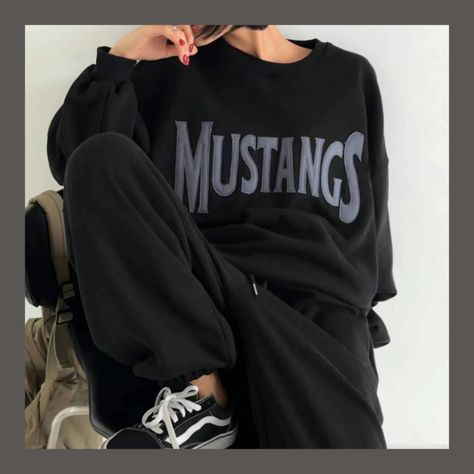 [ 每年冬天都必備的大衛衣! ] Mustangs Kimo Oversized Sweatshirt