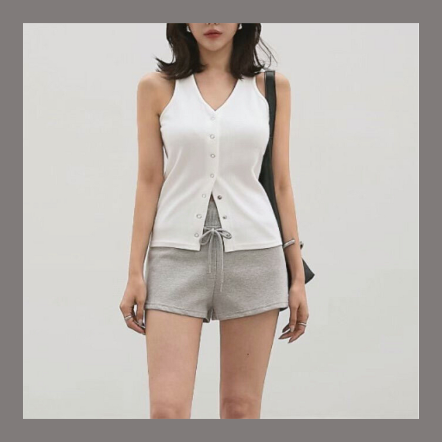 Mine Button Tank - 2 colours