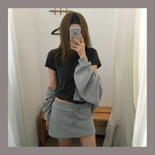 [ 🆕 柔軟日著 tee (連頭帶) ] Daily Tee With Headband - 2 colours