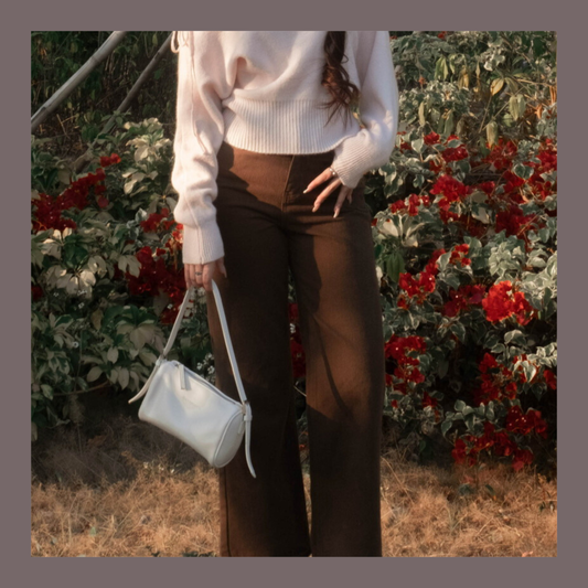 [ 🆕 有驚喜! 被毛毛包圍~ 超舒服直腳牛仔 ] Dusty Soft Pants - 3 colours