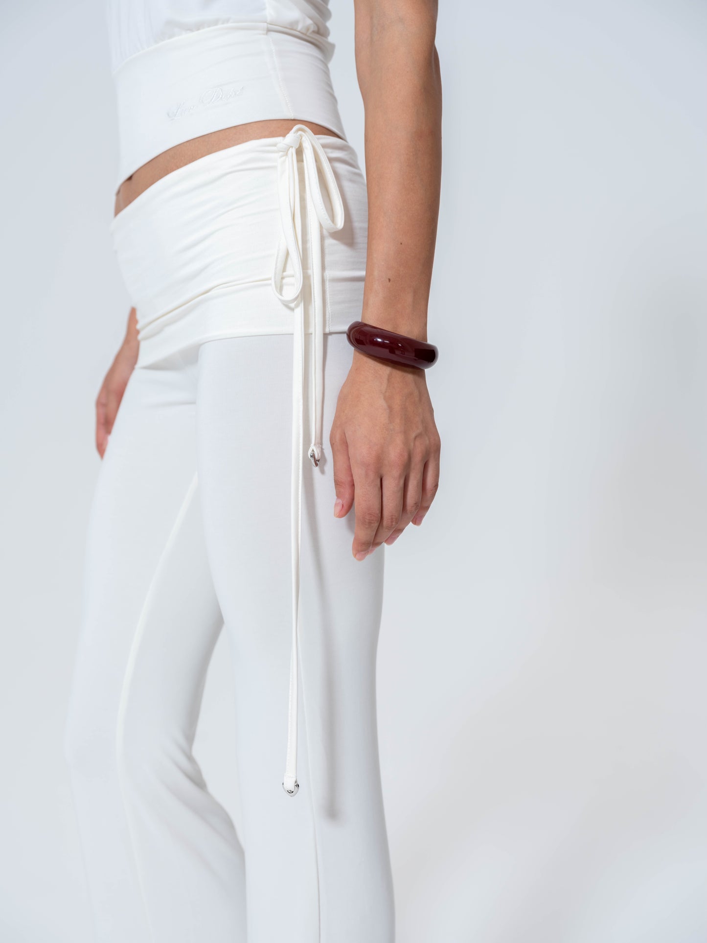 Luv Dept / Cloud-Soft Foldover Flare Pants